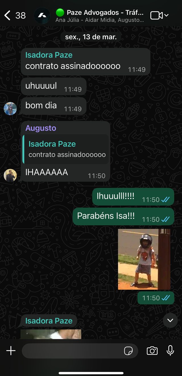 Depoimento de cliente da Aidar Mídia Digital